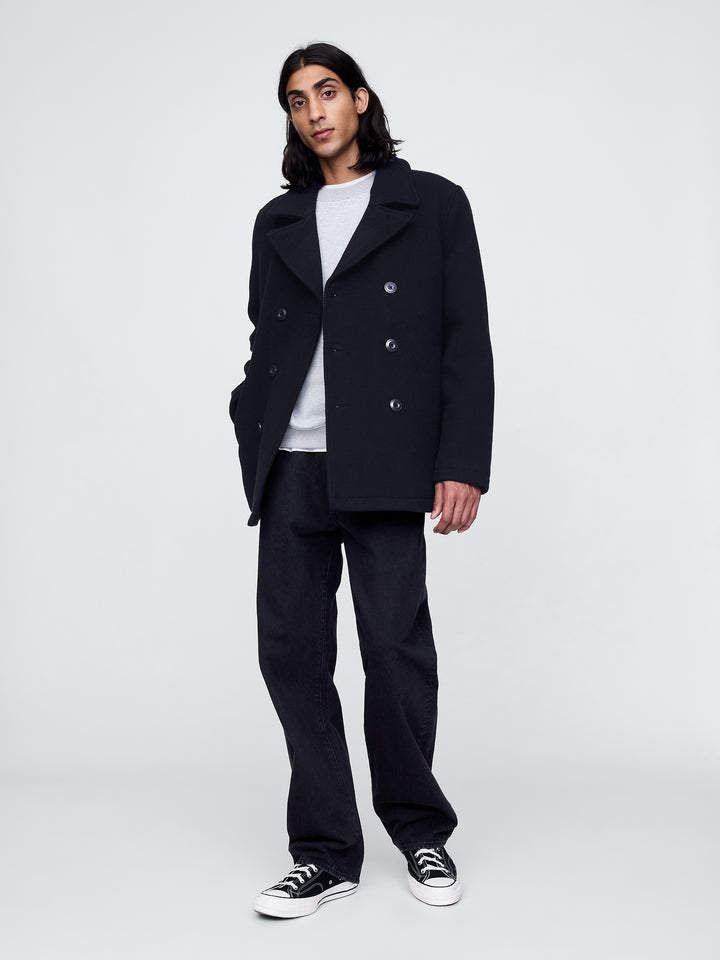 GAP Wool-Blend Peacoat