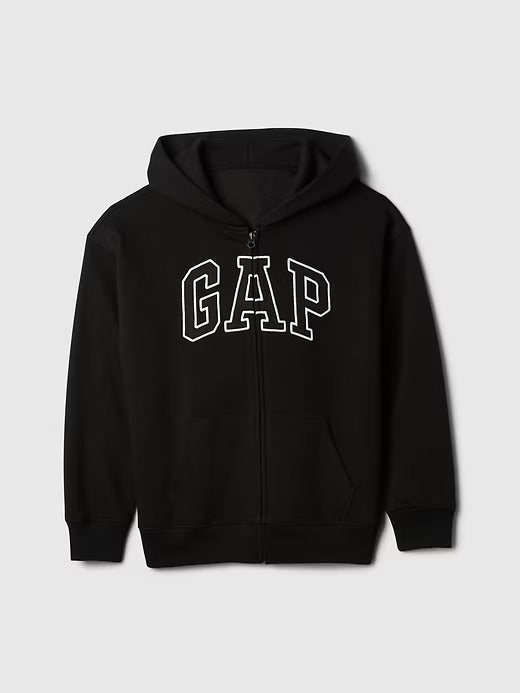 Gap Kids Vintage Soft Logo Zip Hoodie