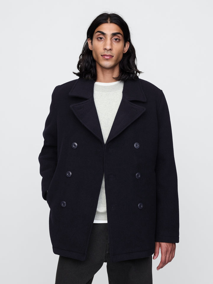 GAP Wool-Blend Peacoat