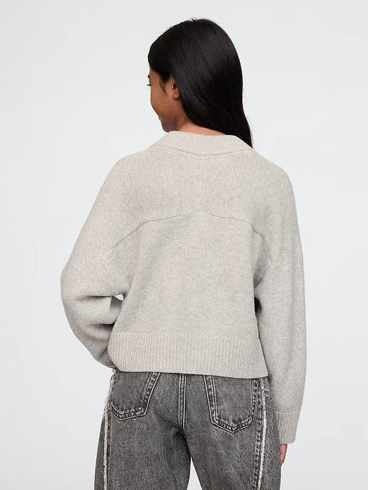 Gap Kids CashSoft Oversized V-Neck Sweater