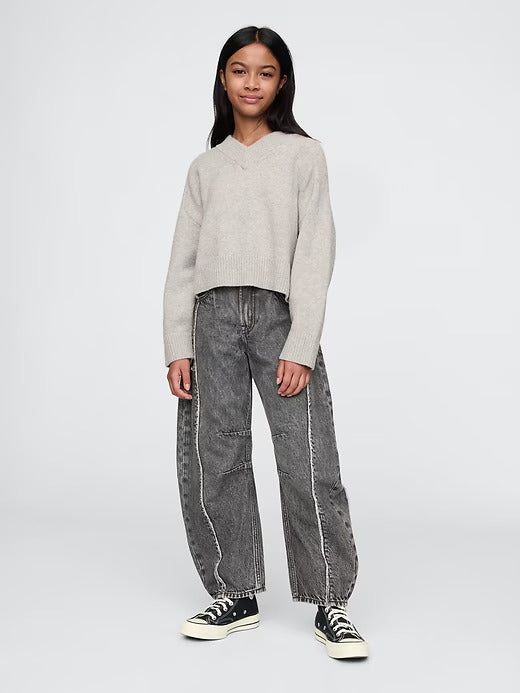 Gap Kids CashSoft Oversized V-Neck Sweater