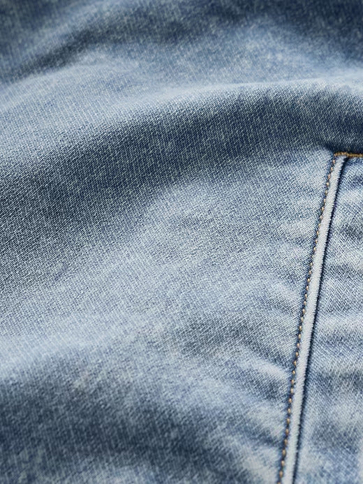Gap Kids UltraSoft Denim Hooded Jacket
