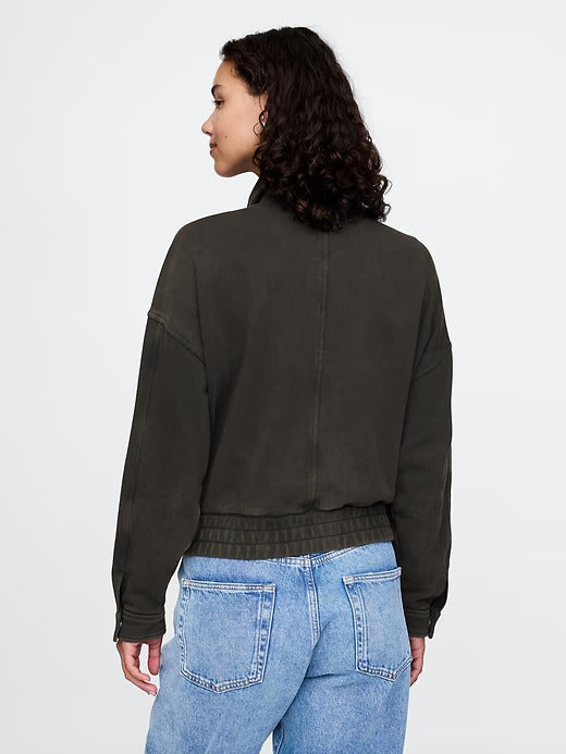 Gap Heavyweight French Terry Bomber Jacket