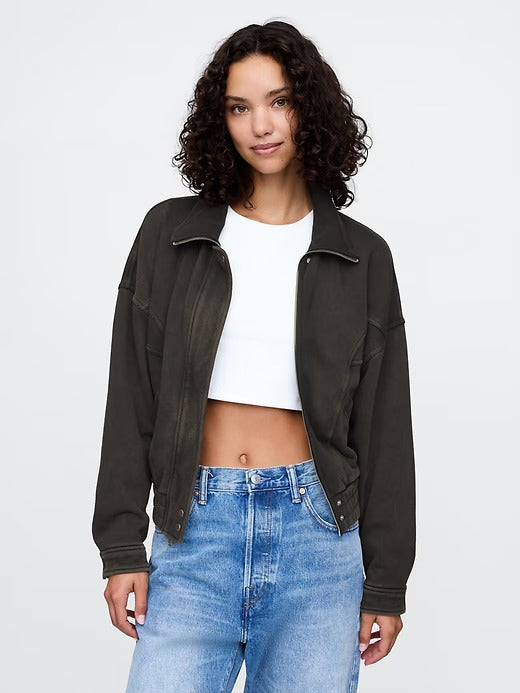 Gap Heavyweight French Terry Bomber Jacket