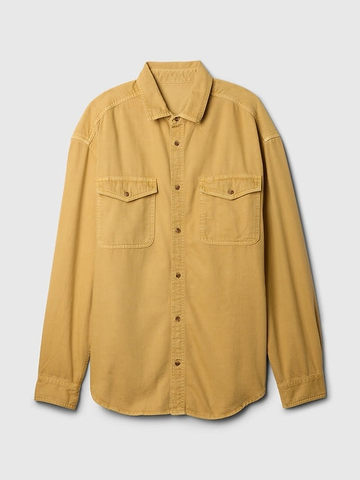 Gap UltraSoft Denim Big Shirt