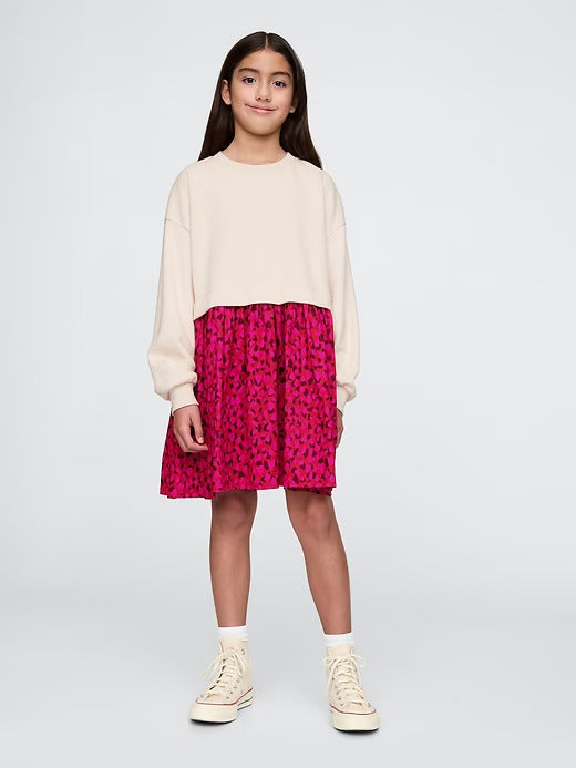 Gap Kids 2-in-1 VintageSoft Sweatshirt Dress