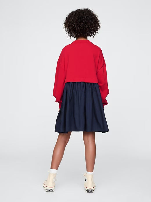 Gap Kids 2-in-1 VintageSoft Sweatshirt Dress