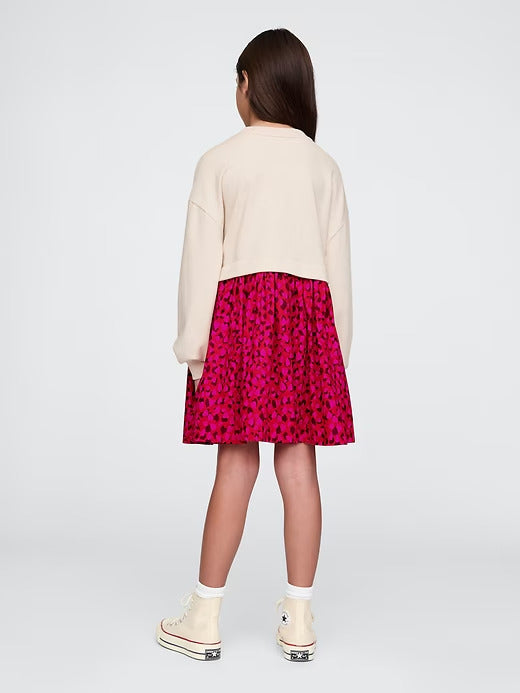 Gap Kids 2-in-1 VintageSoft Sweatshirt Dress