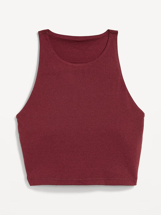 Old Navy CloudComfy High-Neck Longline Sports Bra