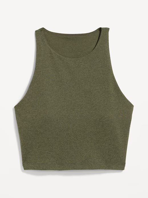 Old Navy CloudComfy High-Neck Longline Sports Bra