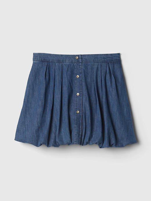 Gap Denim Bubble Mini Skirt