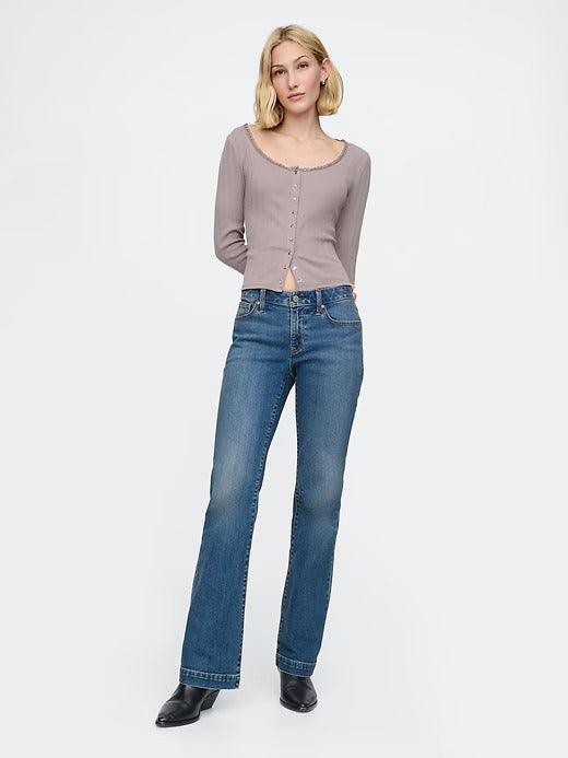 Gap Low Rise Long & Lean Jeans
