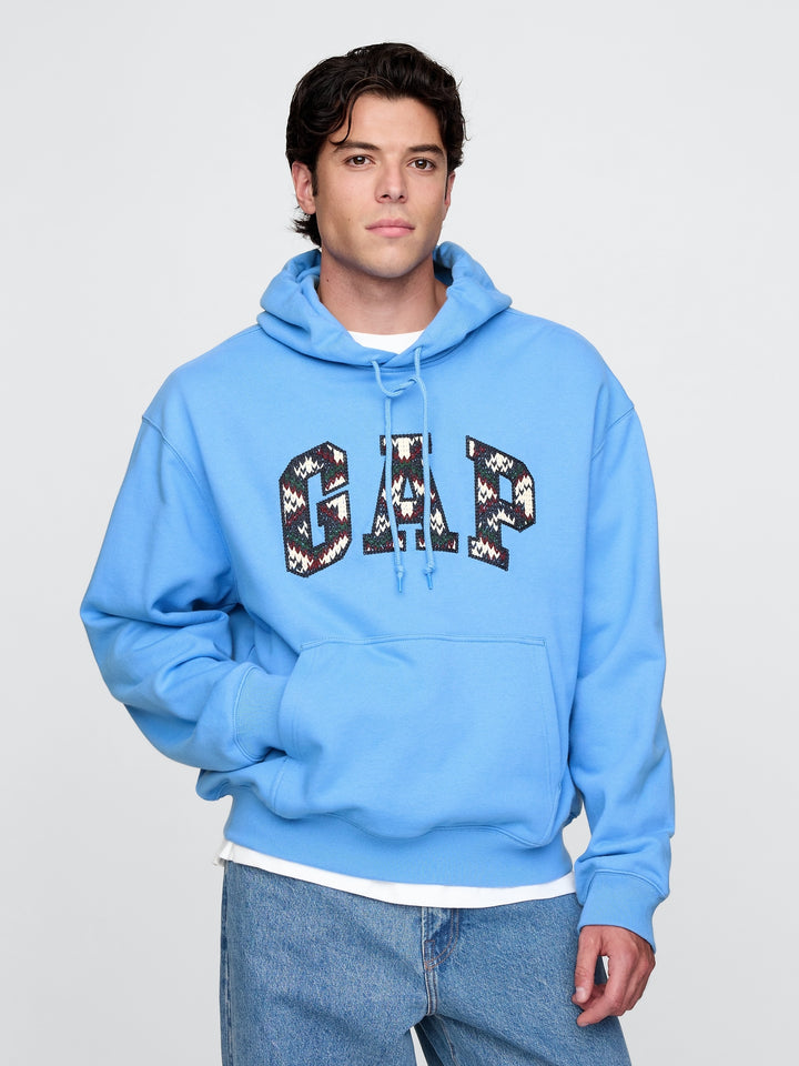 GAP Heavyweight Embroidered Arch Logo Hoodie