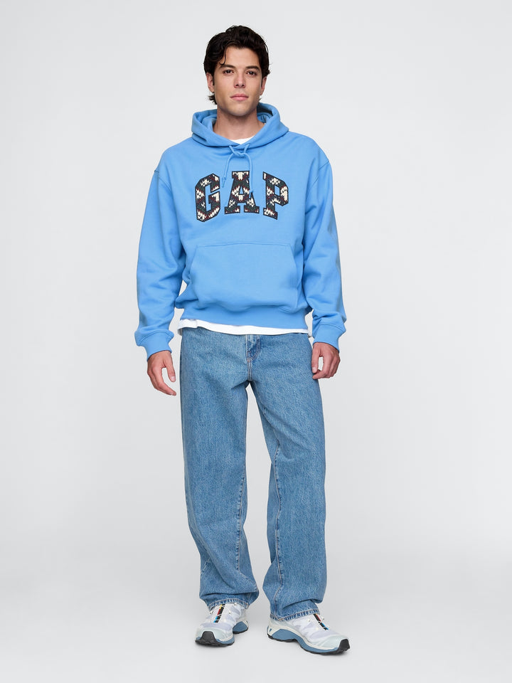 GAP Heavyweight Embroidered Arch Logo Hoodie