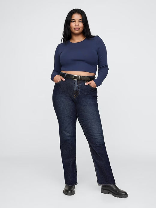 Gap Curvy High Rise '90s Straight Jeans