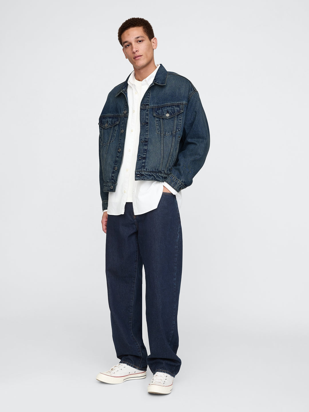 GAP × Disney Mickey Mouse Icon Denim Jacket