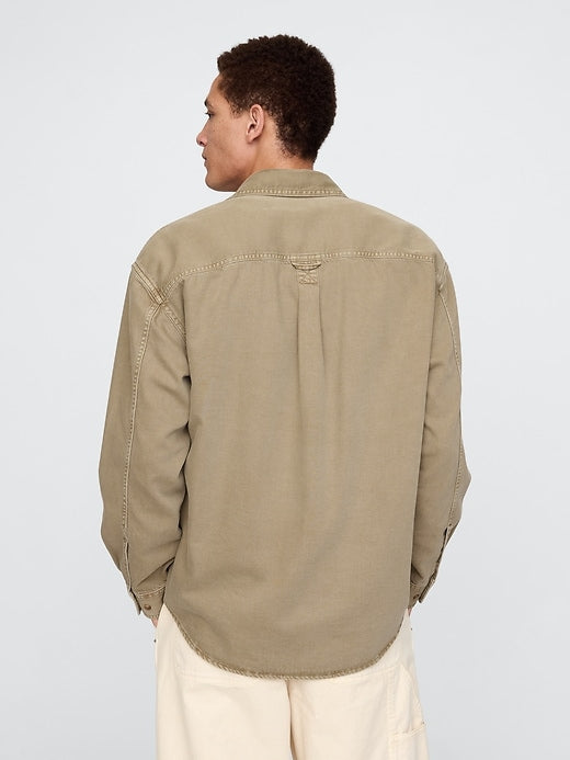 Gap UltraSoft Denim Big Shirt