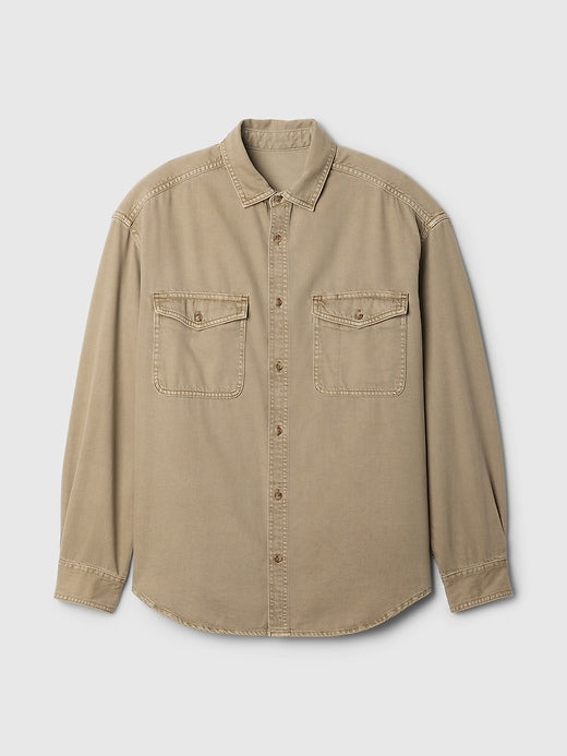 Gap UltraSoft Denim Big Shirt