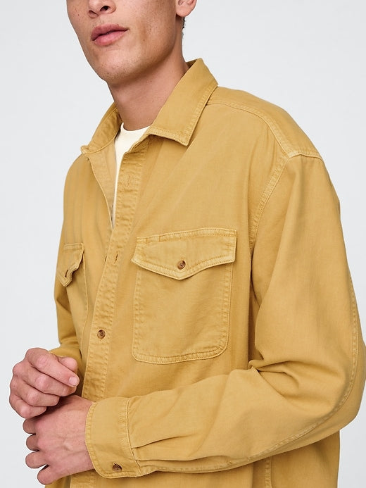Gap UltraSoft Denim Big Shirt