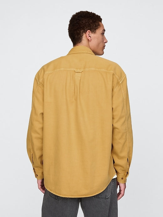 Gap UltraSoft Denim Big Shirt