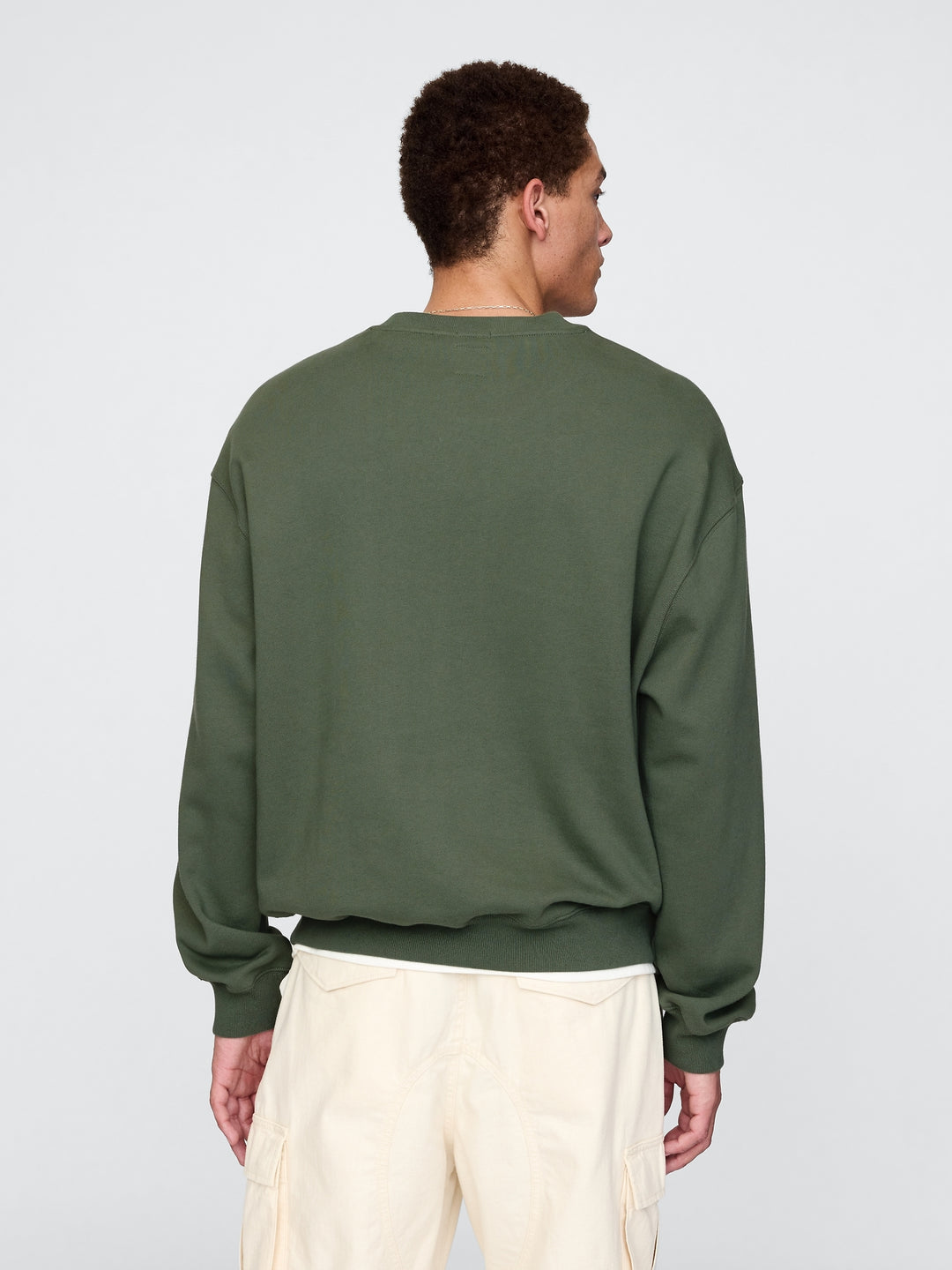 GAP Heavyweight Oversized Logo Sweatshirt