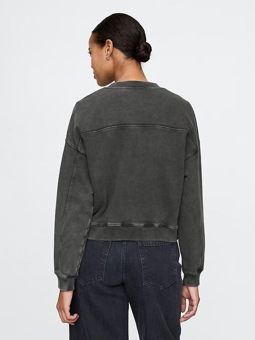 Gap Heavyweight French Terry Oversized Sweatshirt