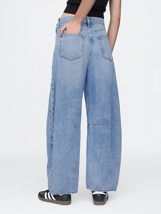 Gap High Rise Horseshoe Jeans