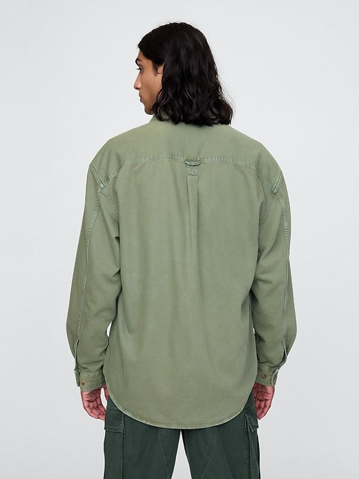 Gap UltraSoft Denim Big Shirt