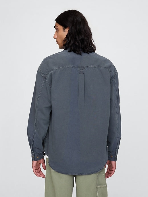 Gap UltraSoft Denim Big Shirt