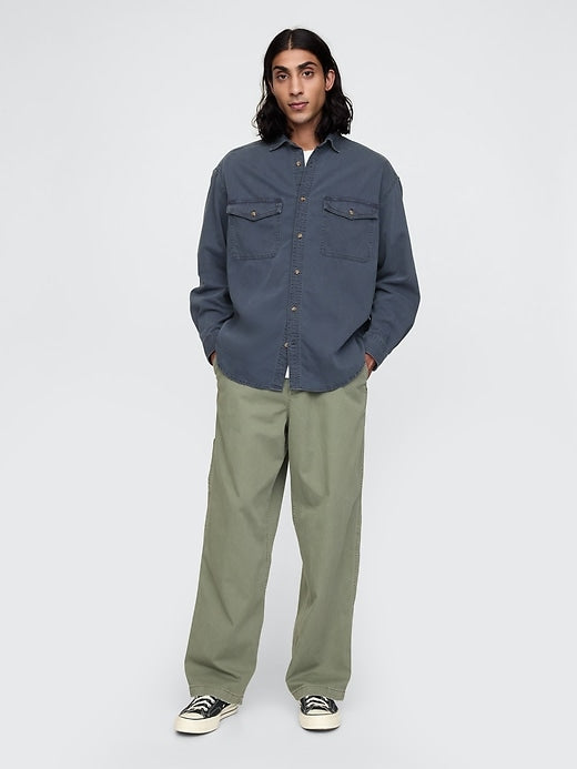 Gap UltraSoft Denim Big Shirt