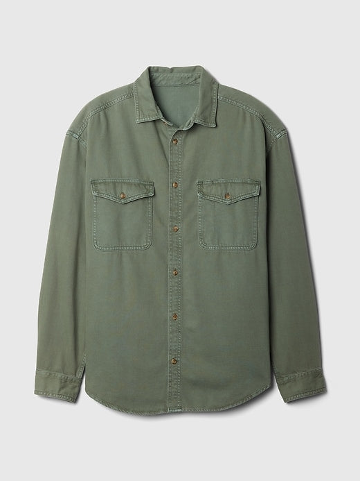 Gap UltraSoft Denim Big Shirt