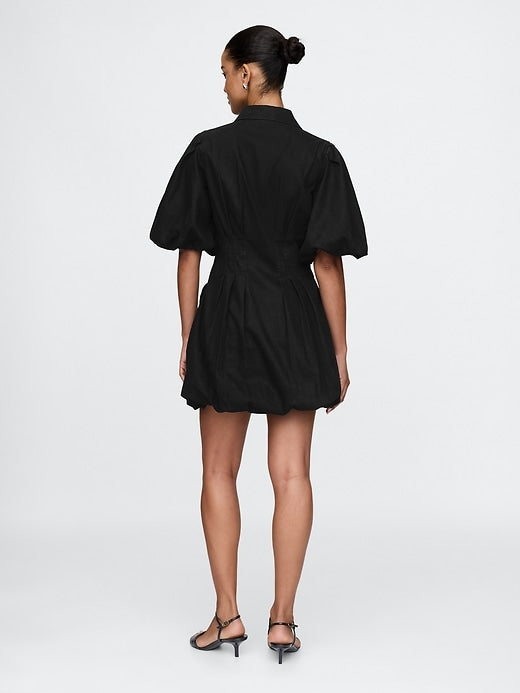 Gap Bubble Mini Shirtdress