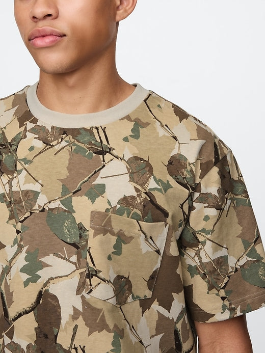 Gap Heavyweight Relaxed Pocket T-Shirt