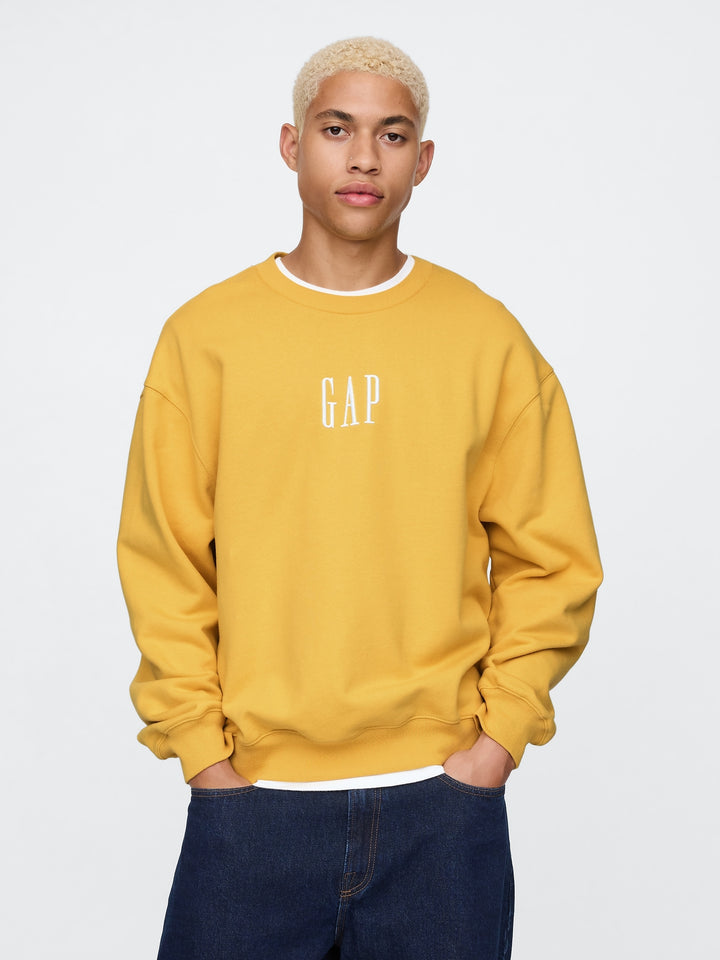GAP Heavyweight Oversized Logo Sweatshirt