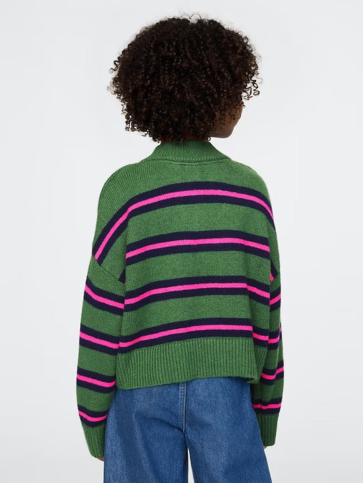Gap Kids CashSoft Oversized V-Neck Sweater
