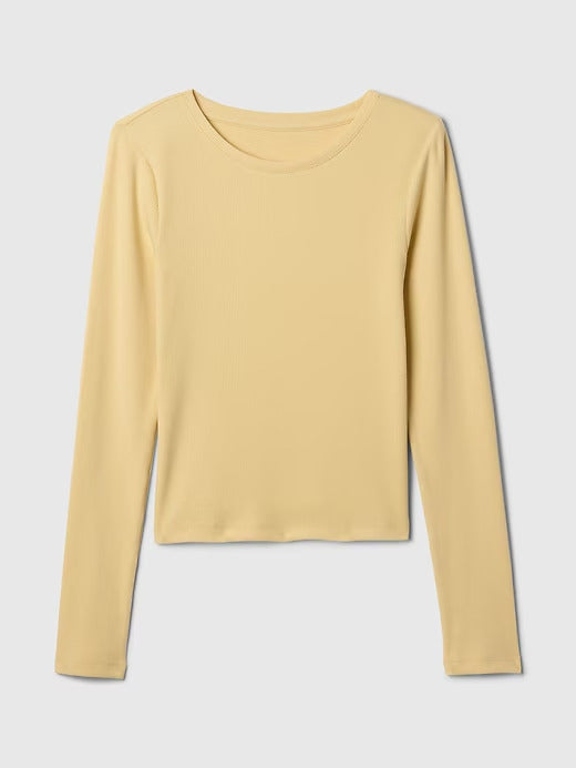 Gap Modern Rib Cropped T-Shirt