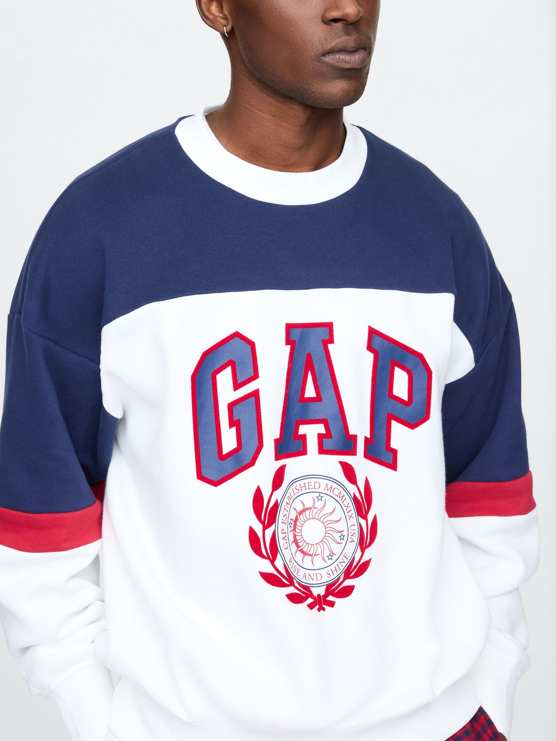 GAP VintageSoft Heavyweight Logo Sweatshirt
