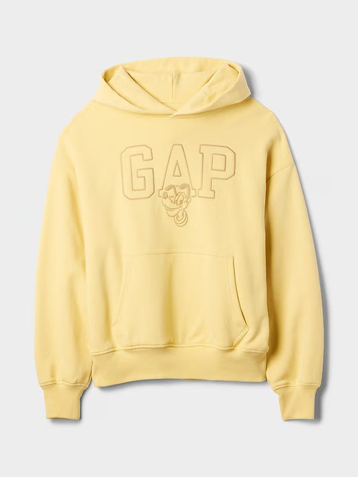 Gap × Disney Adult Oversized Logo Hoodie