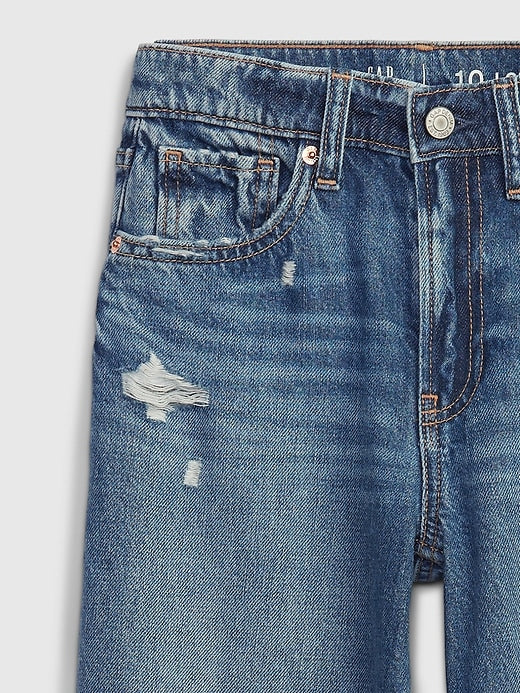 Gap Kids Low Rise Stride Wide-Leg Jeans
