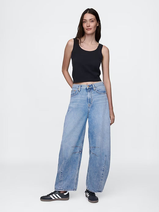 Gap High Rise Horseshoe Jeans