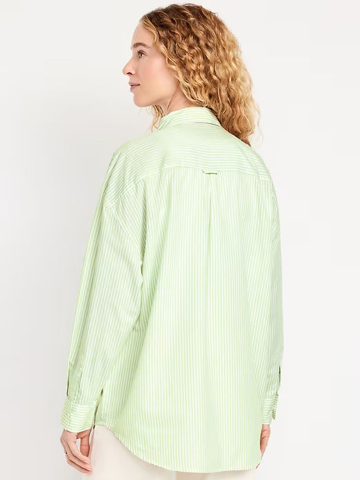 Old Navy Oversized Button-Down Boyfriend Shirt