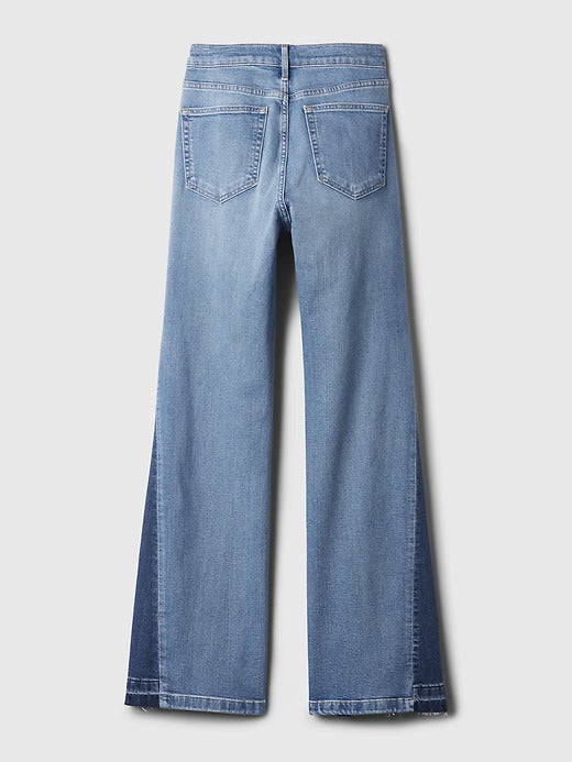 Gap High Rise Braided '70s Flare Jeans