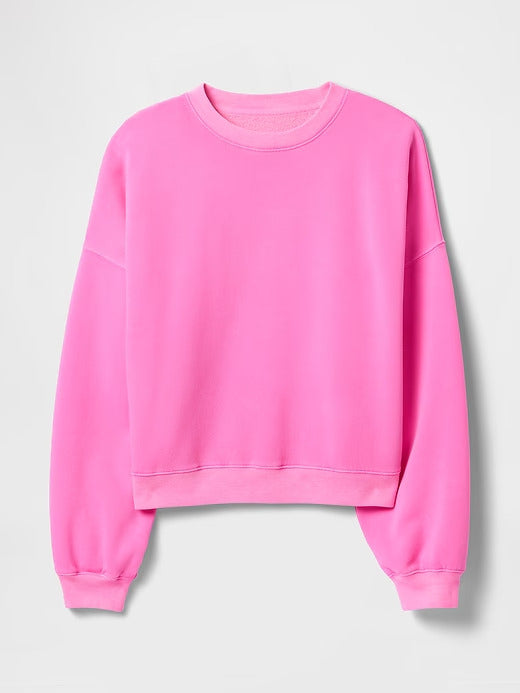 Gap VintageSoft Wedge Crewneck Sweatshirt