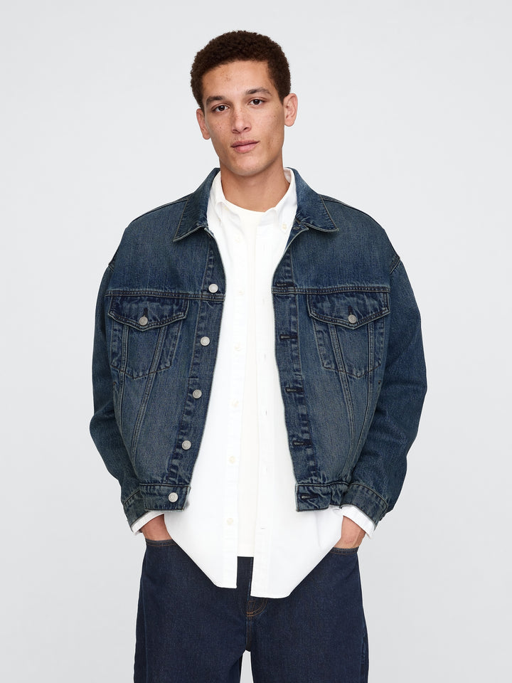 GAP × Disney Mickey Mouse Icon Denim Jacket