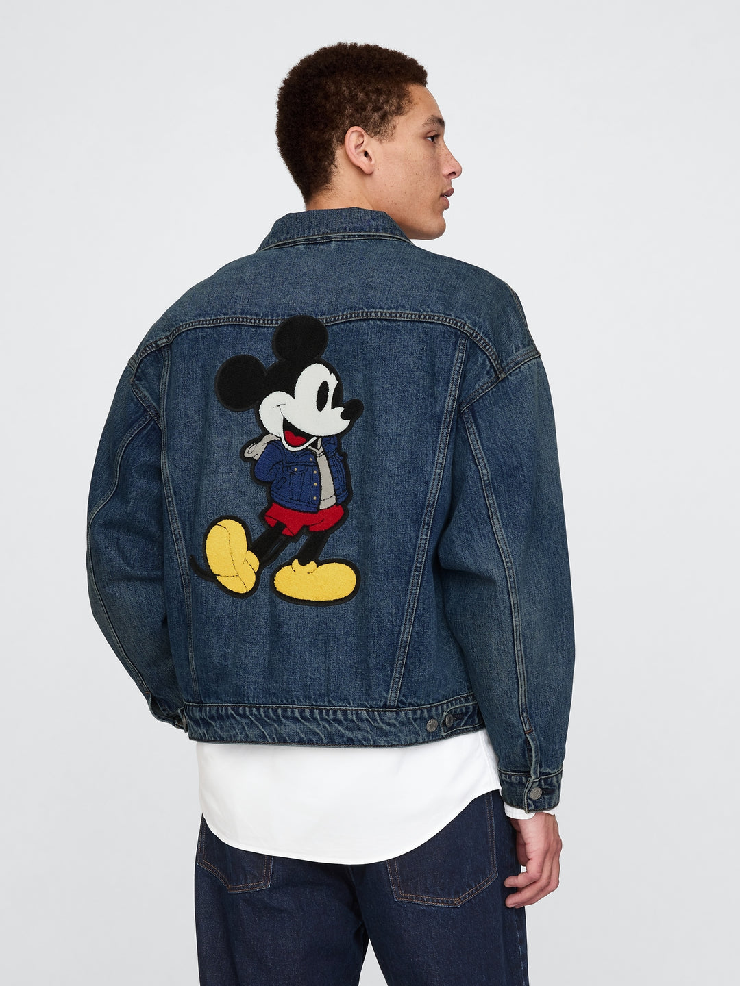 GAP × Disney Mickey Mouse Icon Denim Jacket