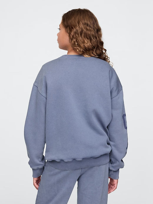 Gap × Disney Kids VintageSoft Logo Sweatshirt