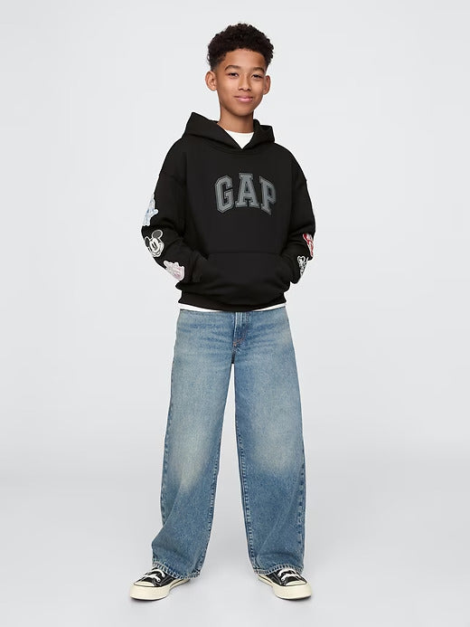 Gap Gap × Disney Kids VintageSoft Logo Hoodie