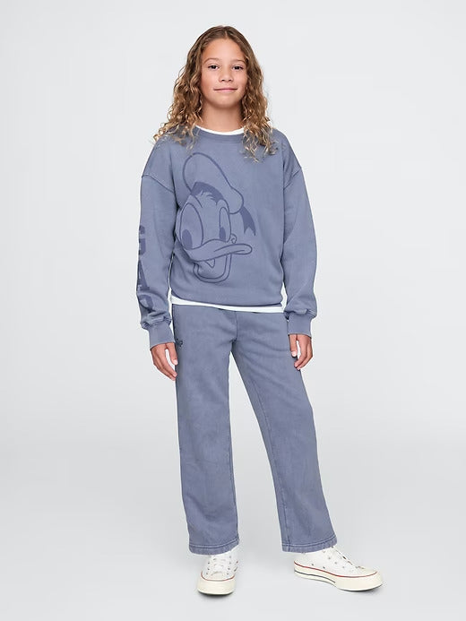 Gap × Disney Kids VintageSoft Logo Sweatshirt