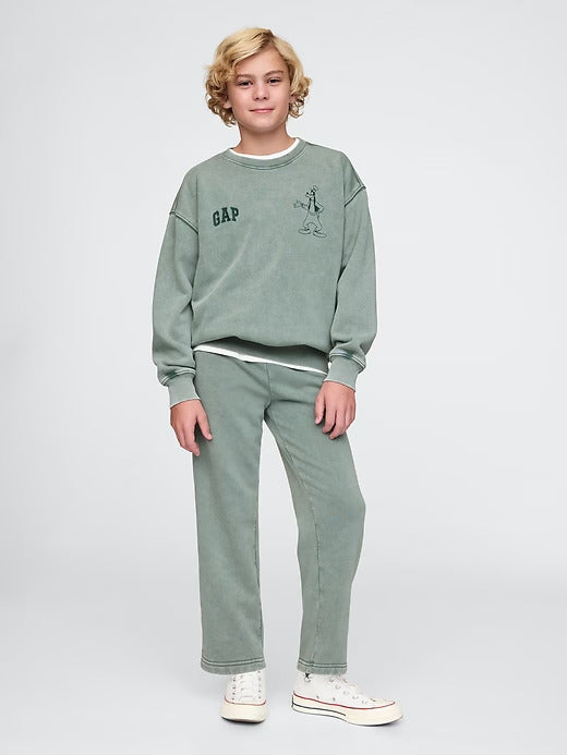 Gap × Disney Kids VintageSoft Logo Sweatshirt