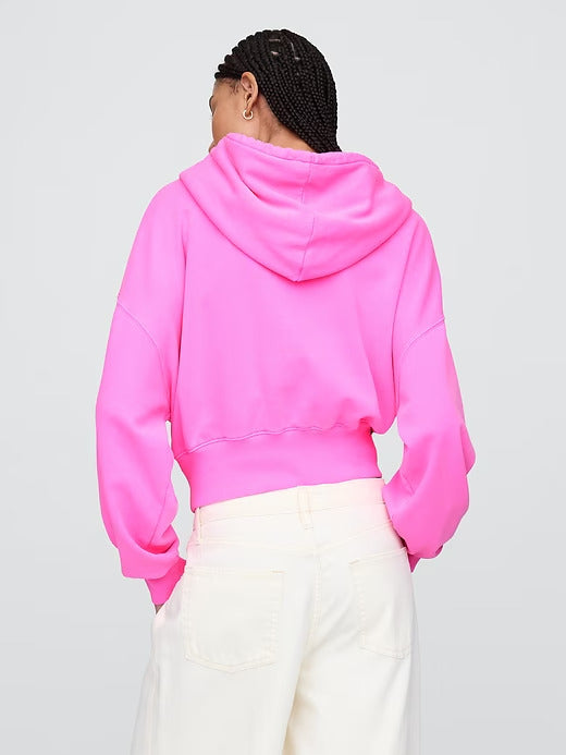 Gap VintageSoft Full-Zip Wedge Hoodie